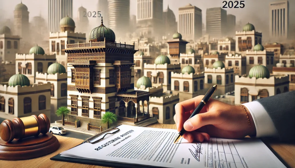 تسجيل العقارات القديمة