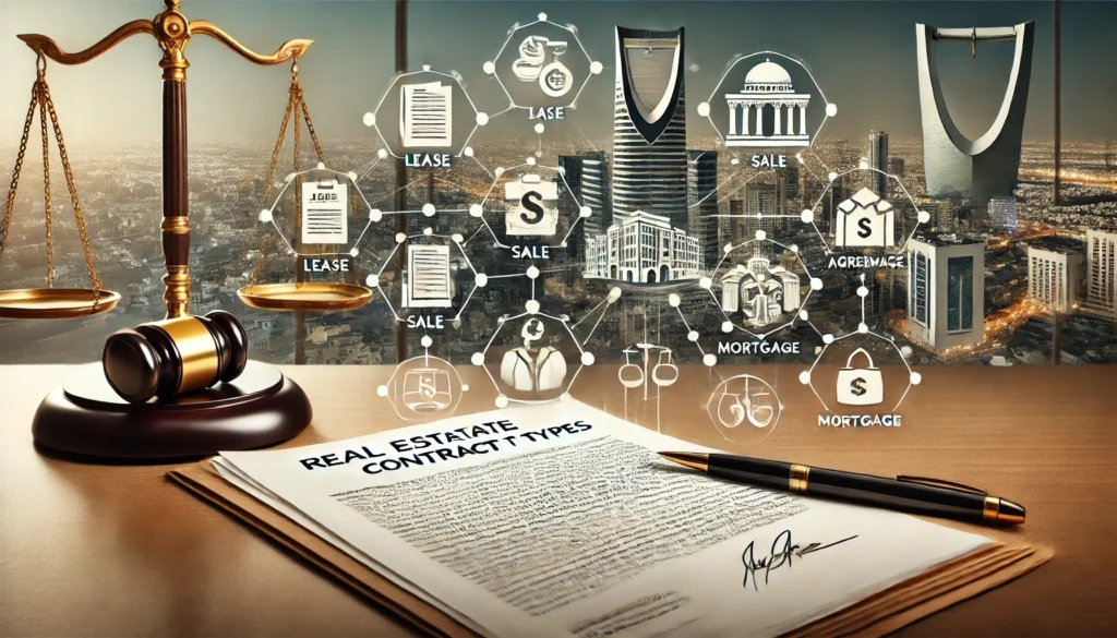 أنواع العقود العقارية في جدة