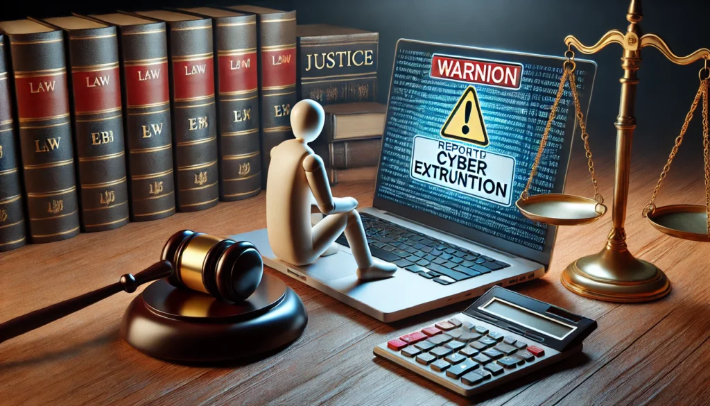 الابلاغ عن ابتزاز الكتروني