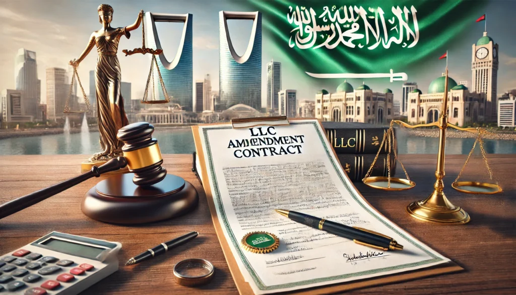 تعديل عقد تأسيس شركة ذات مسئولية محدودة