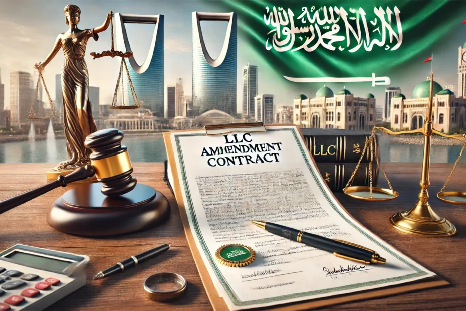تعديل عقد تأسيس شركة ذات مسئولية محدودة