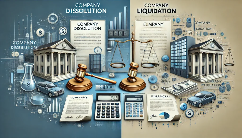 الفرق بين حل الشركة وتصفية الشركة