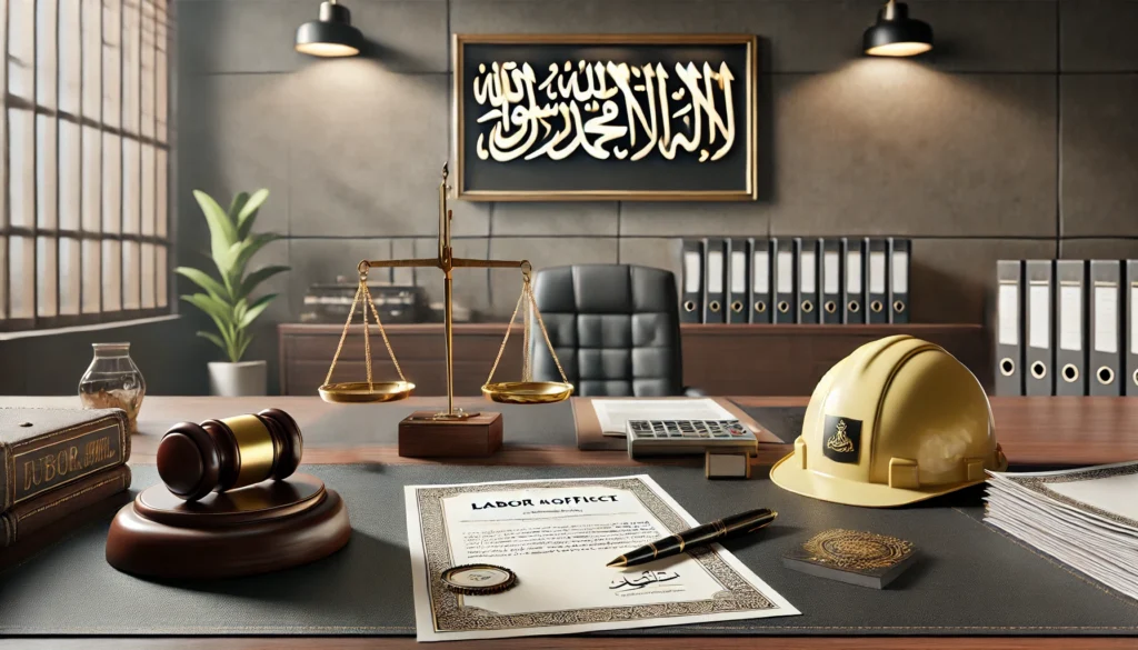 رفع دعوى مكتب العمل