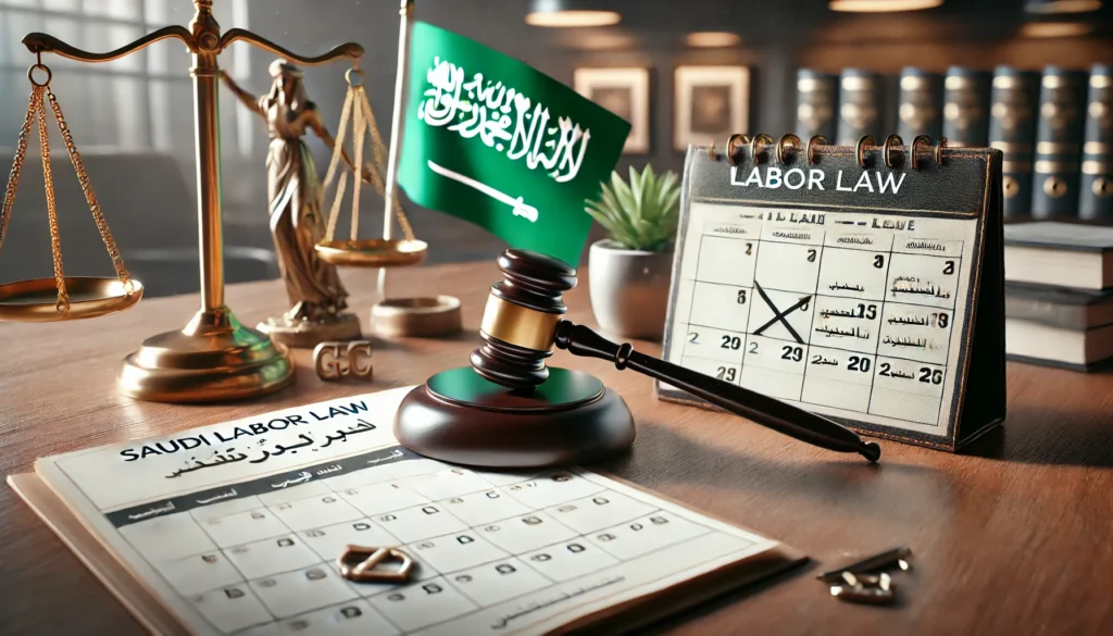 قانون العمل السعودي الاجازات
